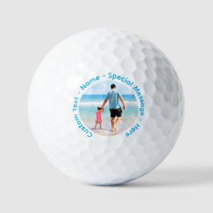 Balles De Golf Personnaliser vos boules de golf photo avec texte