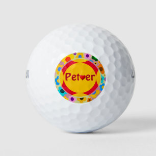 Balles De Golf Pet Lover Golf Ball