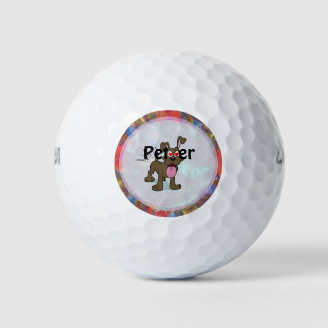 Balles De Golf Pet Lover Golf Ball (Devant)
