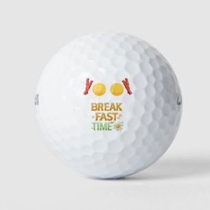 Balles De Golf Petit déjeuner avec oeuf et bacon