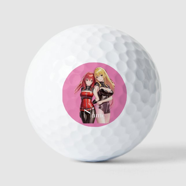 Balles De Golf Petites filles Anime Thunder_Cove (Recto)
