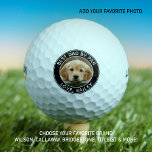 Balles De Golf Photo Chien Personnalisé Meilleur Papa Par Par Bla<br><div class="desc">Meilleur papa Par Par ... Deux de vos choses préférées, le golf et votre chien ! Maintenant, vous pouvez emmener votre meilleur ami avec vous pendant que vous jouez 18 trous. Customisez ces balles de golf wilson avec votre photo préférée et votre nom de chien. Grand cadeau à tous les...</div>