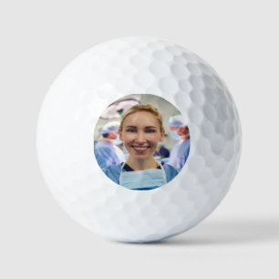 Balles De Golf Photo de docteur personnaliser