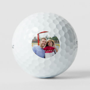 Balles de Golf Photo Élégantes Simples