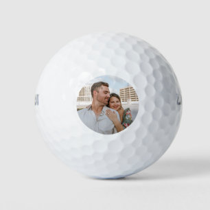 Balles de golf photo élégantes simples