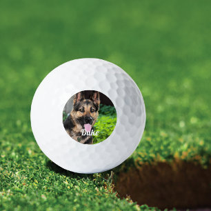 Balles De Golf Photo Personalisée Allemand Berger Chien Photo, No