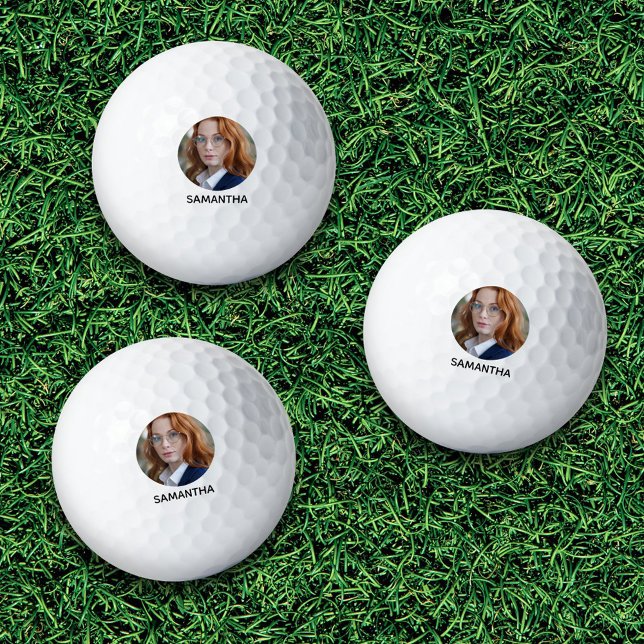 Balles De Golf Photo personnalisée (Custom Photo Golf Balls)