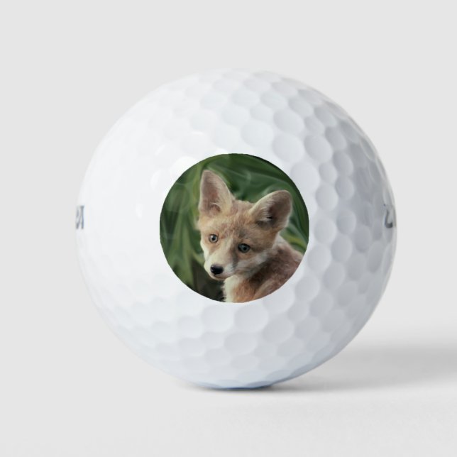 Balles De Golf Photo Red Foxy (Devant)