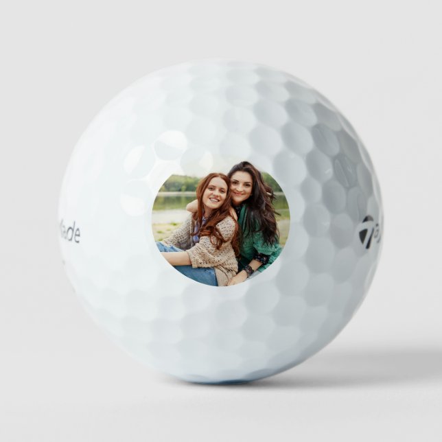 Balles de Golf Photo Simples Personnalisées (Recto)