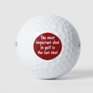 Balles De Golf Phrase de golf Homme Balls de golf