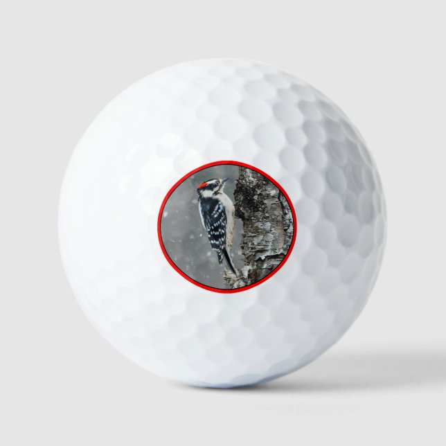Balles De Golf Pic Downy en neige - Photo originale (Recto)