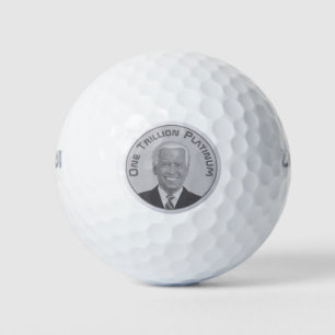Balles De Golf Pièce Platine à un milliard de dollars