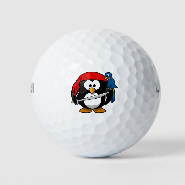 Balles De Golf pingouin (Devant)