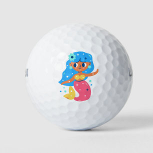 Balles De Golf Pink mermaid