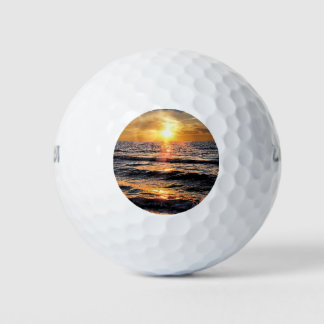 Balles De Golf Pittoresque Tropical Beach