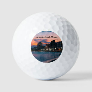 Balles De Golf Plage d'Acapulco, Mexique