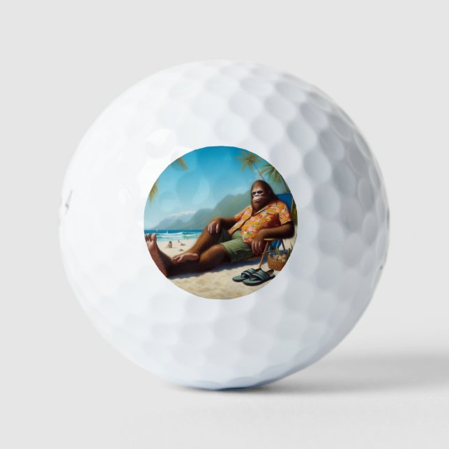 Balles De Golf Plage de Bigfoot (Devant)