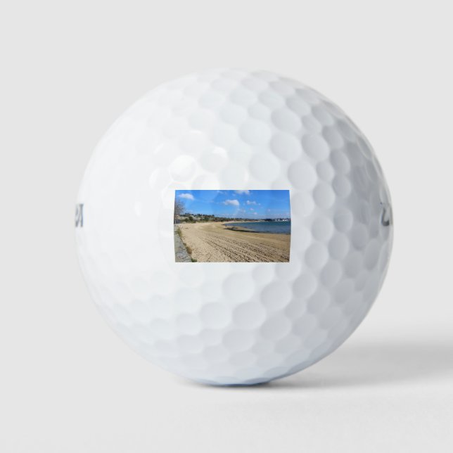 Balles De Golf Plage du Moulin Blanc à Brest (Devant)