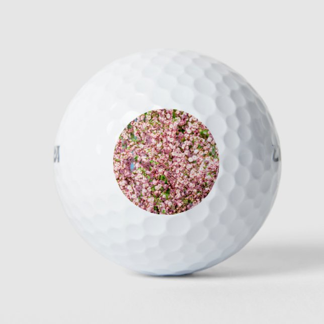 Balles De Golf Plum à fleurs (Devant)