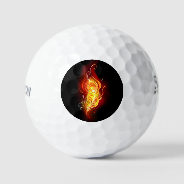 Balles De Golf Plumes de paquetage de feu (Recto)