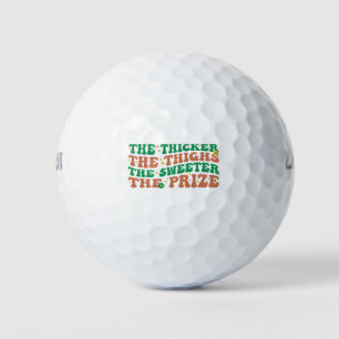 Balles De Golf Plus les cuisses sont grosses, plus le prix est do
