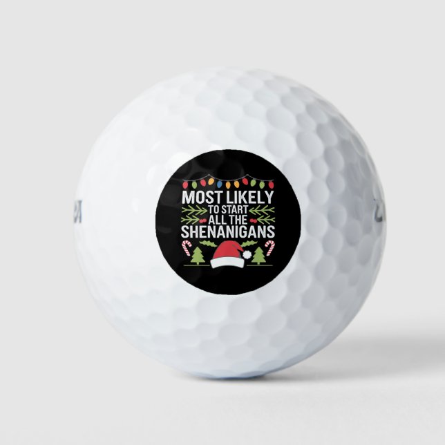 Balles De Golf Plus susceptible de déclencher toutes les frasques (Devant)