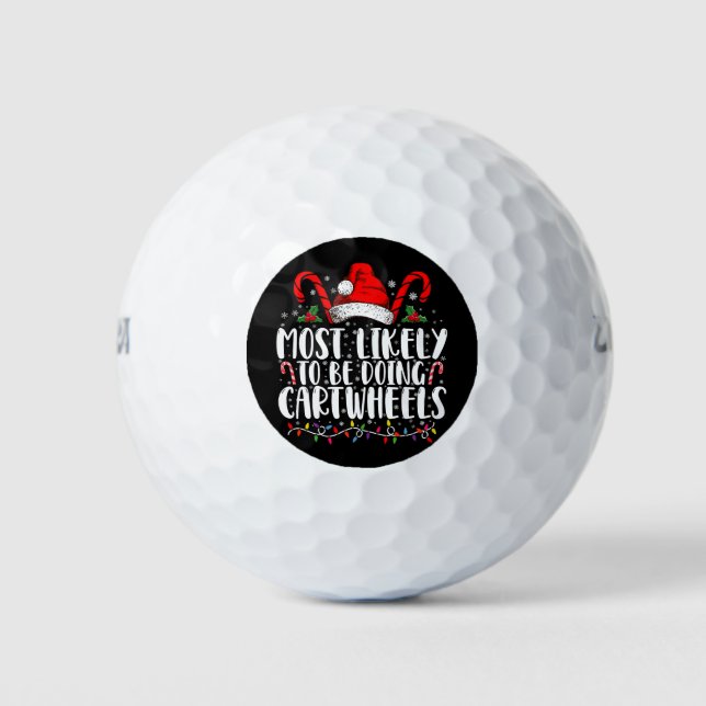 Balles De Golf Plus susceptible de faire des roues de charrette à (Devant)