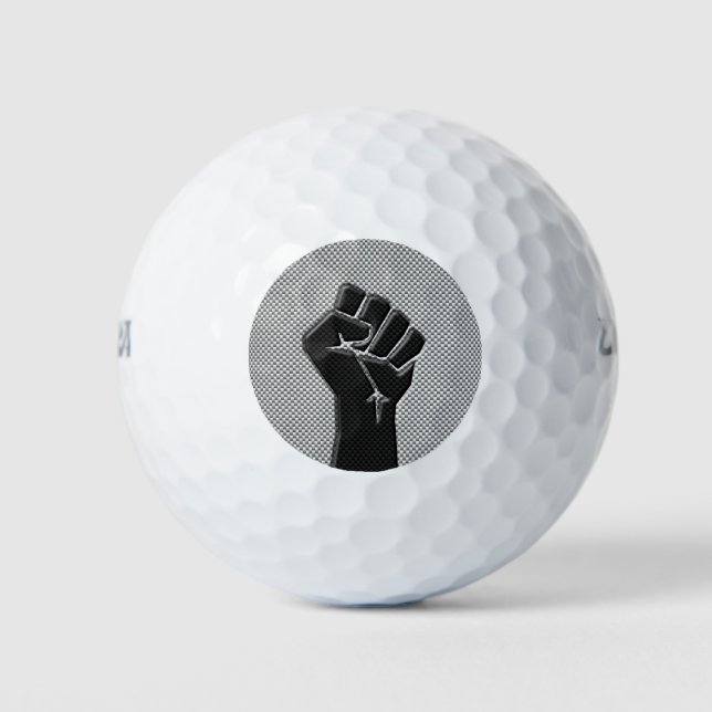 Balles De Golf Poing de solidarité en fibre de carbone (Devant)