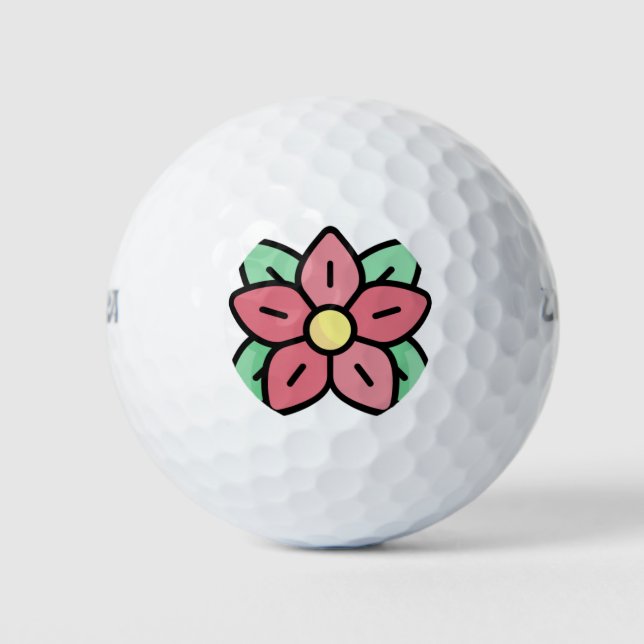 Balles De Golf pointilleux (Devant)