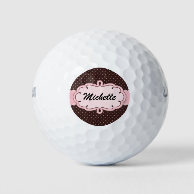 Balles De Golf Pois (Devant)