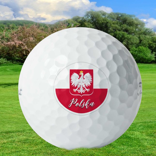 Balles De Golf Polonais Golf Balls, Polonais Flag Golfers / Patri (Créateur téléchargé)