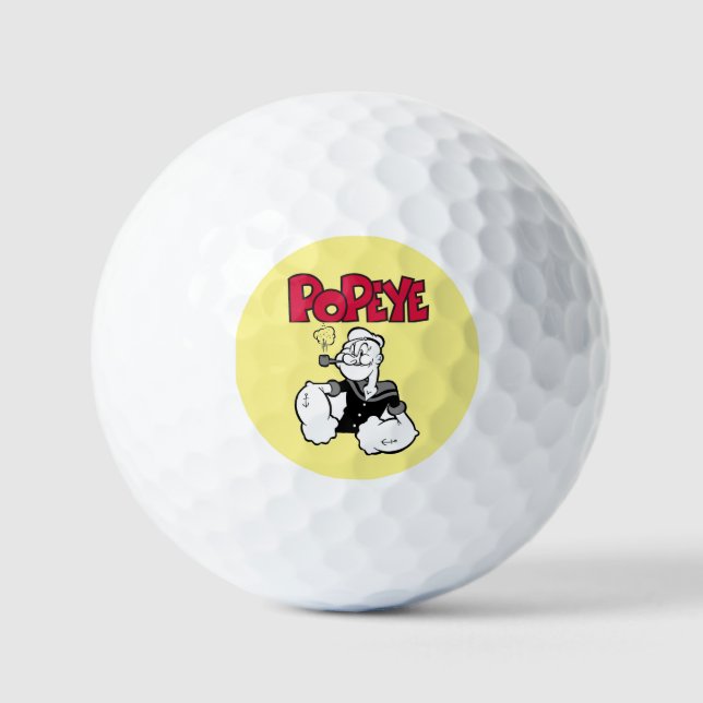 Balles De Golf Popeye Golf Balls (Recto)