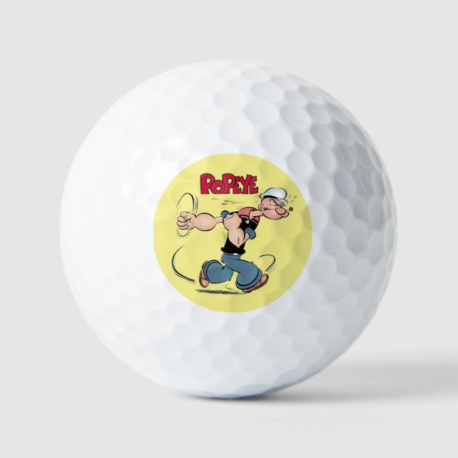 Balles De Golf Popeye Golf Balls (Recto)