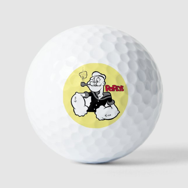 Balles De Golf Popeye Golf Balls (Recto)