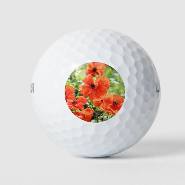 Balles De Golf Poppies (Devant)