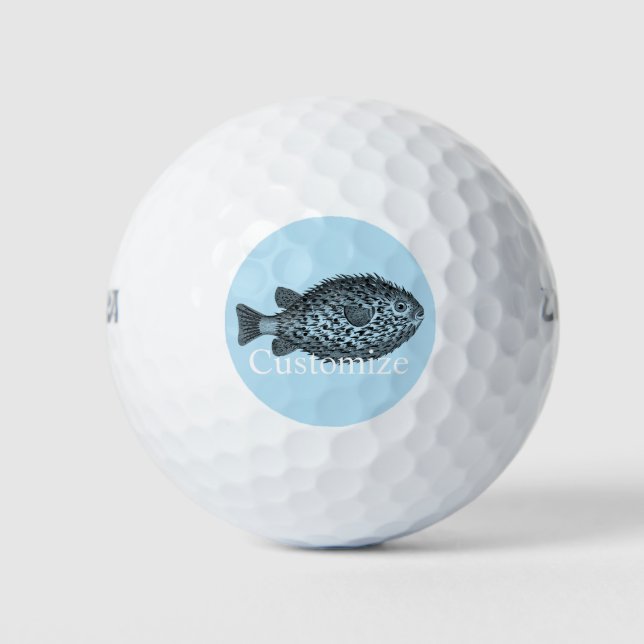 Balles De Golf Porcupine tonnerre-anse (Devant)