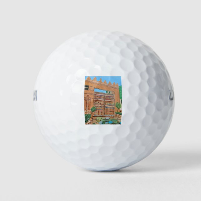 Balles De Golf Porte arabe (Devant)