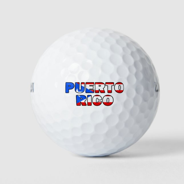 Balles De Golf Porto Rico (Devant)