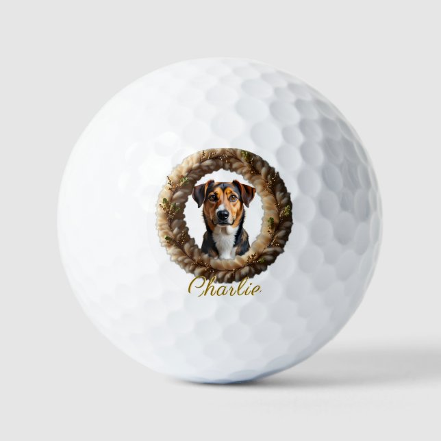 Balles De Golf Portrait de compagnie personnalisé – Il suffit de  (Recto)