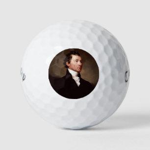 Balles De Golf Portrait du président américain James Monroe