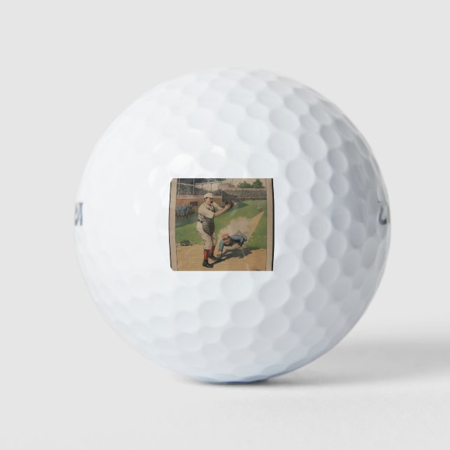 Balles De Golf Poster de baseball (Devant)