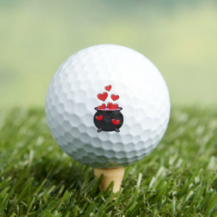 Balles De Golf Potion d'amour des coeurs