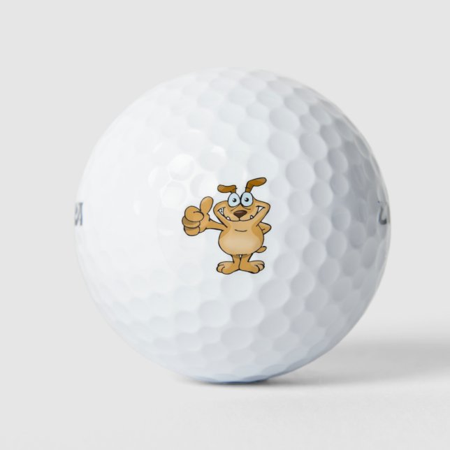 Balles De Golf Pouce vers le haut (Devant)