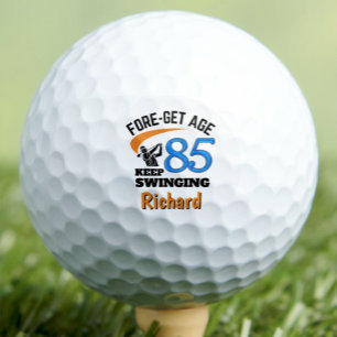 Balles de Golf pour le 85e Anniversaire 85 Ans Cad