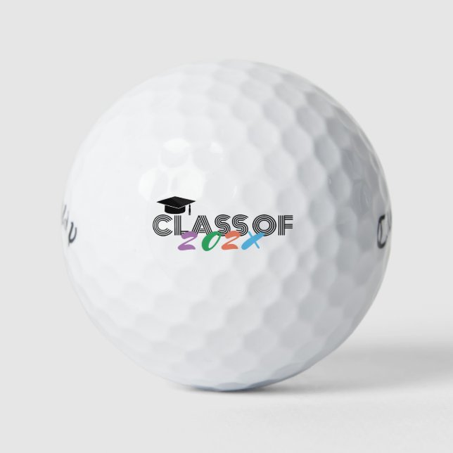 Balles de golf pour les diplômés - Promotion de l' (Devant)