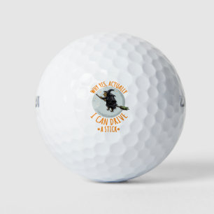 Balles De Golf Pourquoi Oui En Fait Je Peux Conduire Un Bâton Drô