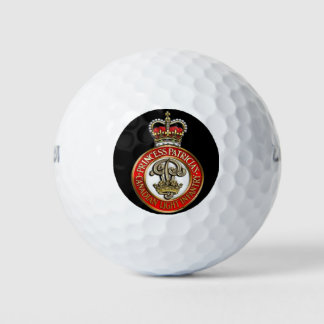 Balles De Golf PPCLI Cap Badge Black Background