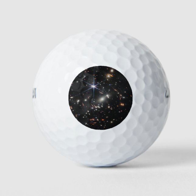 Balles De Golf Premier champ profond de l'univers de James webb (Devant)