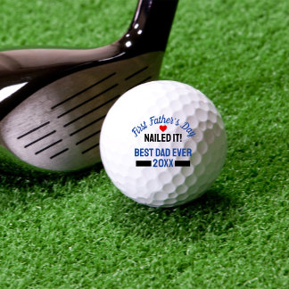 Balles De Golf Première fête des pères, c'est réussi ! Cadeau per