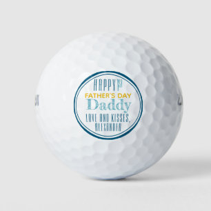 Balles De Golf Première Fête des pères Happy personnalisée